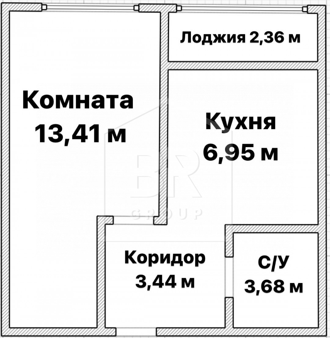 Продажа 1-комнатной квартиры, Скотное, Рождественская ул.,  2