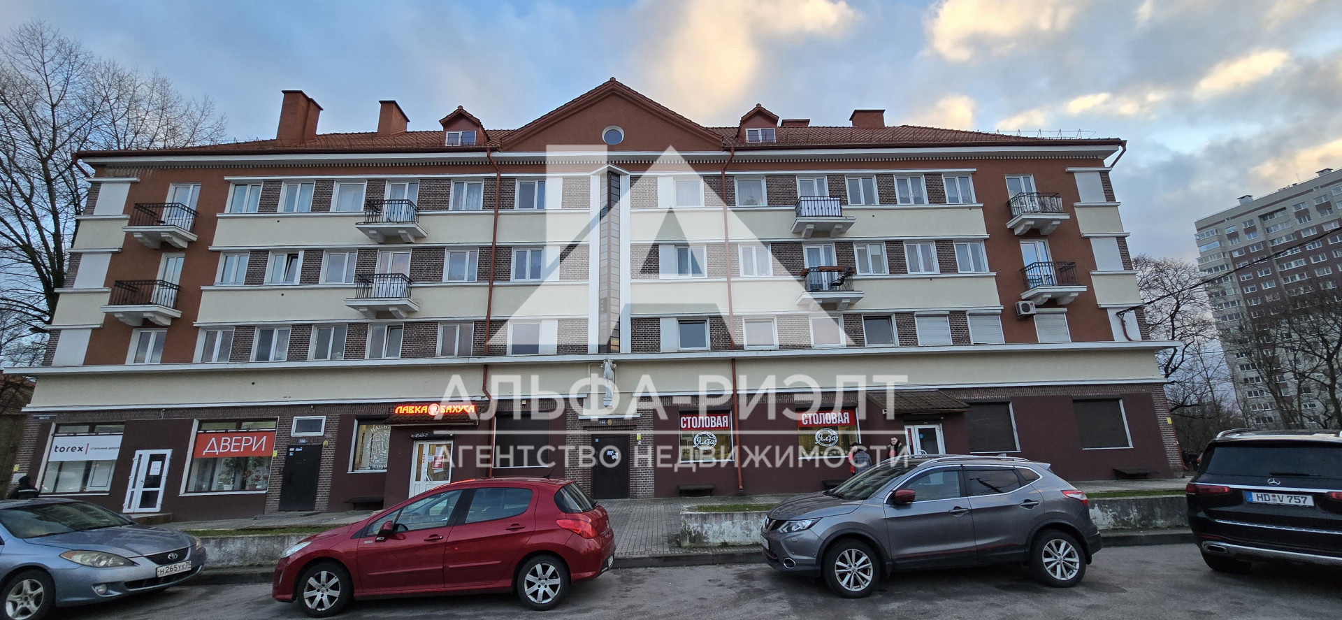 Продажа 2-комнатной квартиры, Калининград, Московский проспект,  172