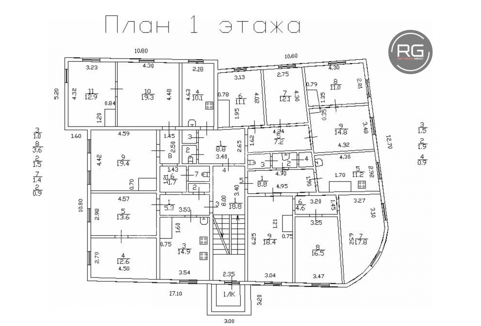   особняк в центре Пушкина 780м2, 780 кв.м. 